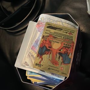 Brand new Pokémon cards for gold book